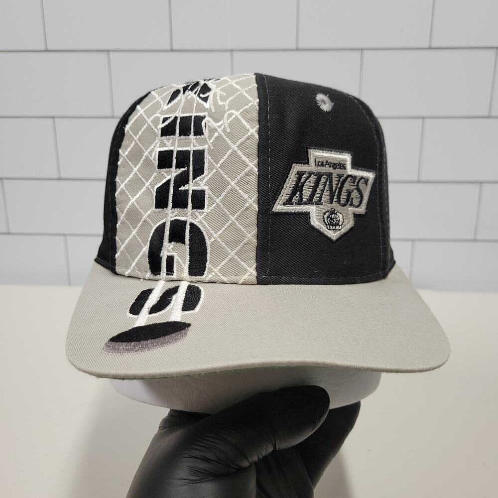 Vintage LA Kings Break Through Competitor Snapback Hat NHL  90s Hockey Cap